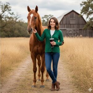 Chaps Woman’s Sweater | Size: M | Color: Green